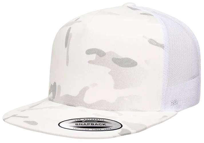 YP CAMO Classics® 6006MC Multicam® Trucker Mesh Cap with Embroidered Patch