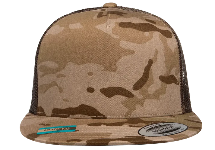 YP CAMO Classics® 6006MC Multicam® Trucker Mesh Cap with Embroidered Patch