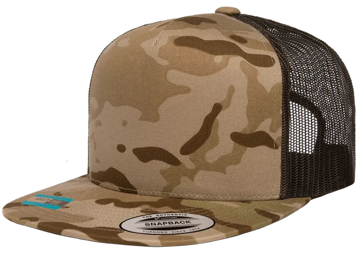 YP CAMO Classics® 6006MC Multicam® Trucker Mesh Cap with Embroidered Patch