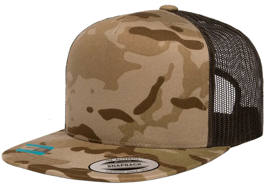 YP CAMO Classics® 6006MC Multicam® Trucker Mesh Cap with Standard Embroidery