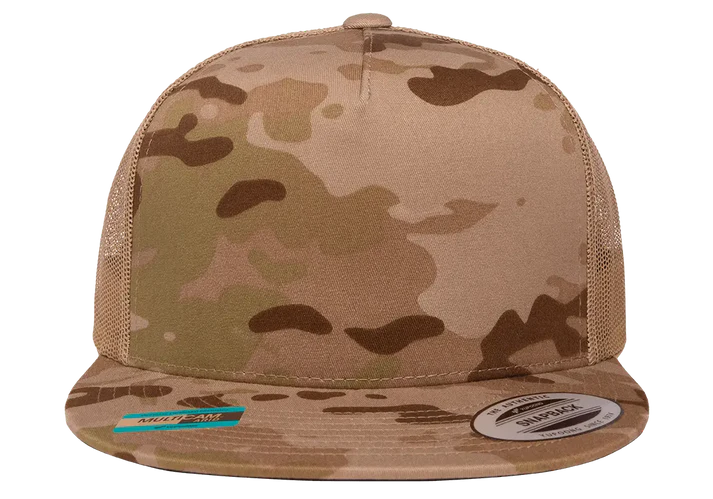 YP CAMO Classics® 6006MC Multicam® Trucker Mesh Cap with Embroidered Patch