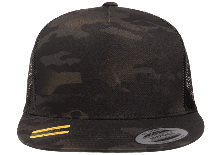 YP CAMO Classics® 6006MC Multicam® Trucker Mesh Cap with Embroidered Patch