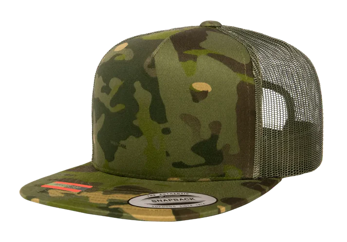 YP CAMO Classics® 6006MC Multicam® Trucker Mesh Cap with Embroidered Patch