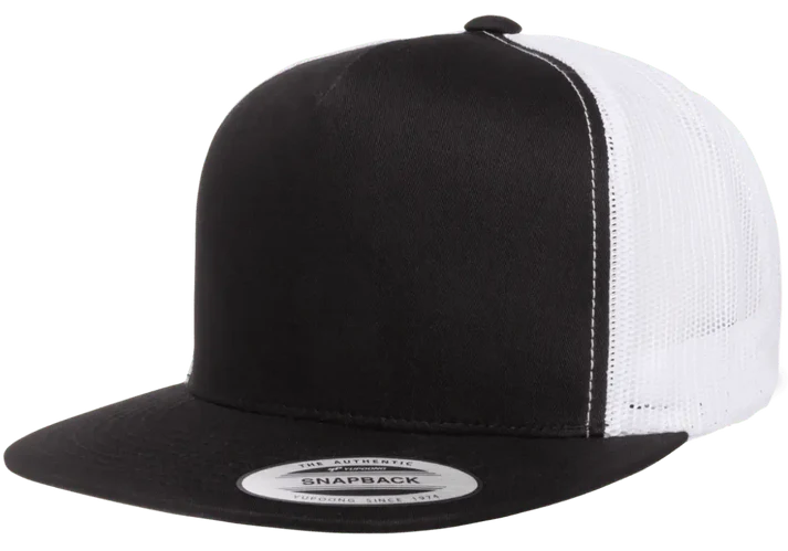 YP Classics® 6006T Classic Trucker Cap - 2-Tone with PUFF 3D Embroidery