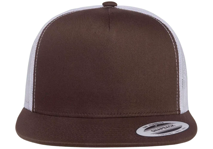 YP Classics® 6006T Classic Trucker Cap - 2-Tone with PUFF 3D Embroidery