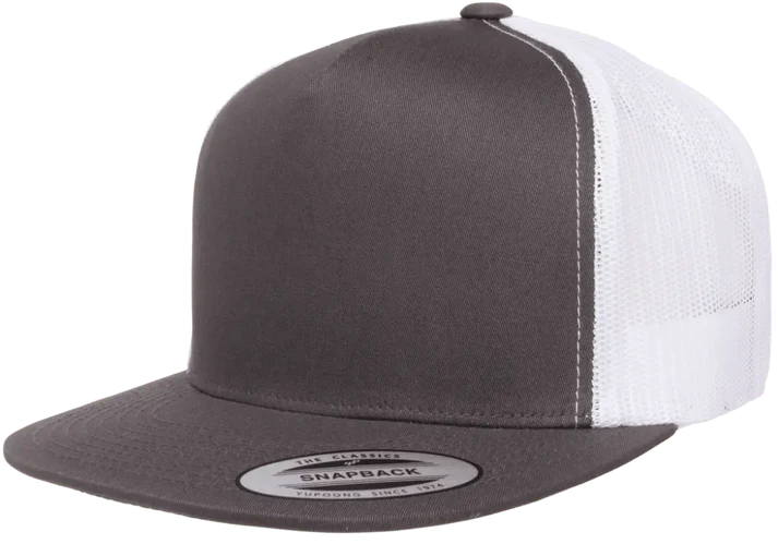 YP Classics® 6006T Classic Trucker Cap - 2-Tone with PUFF 3D Embroidery