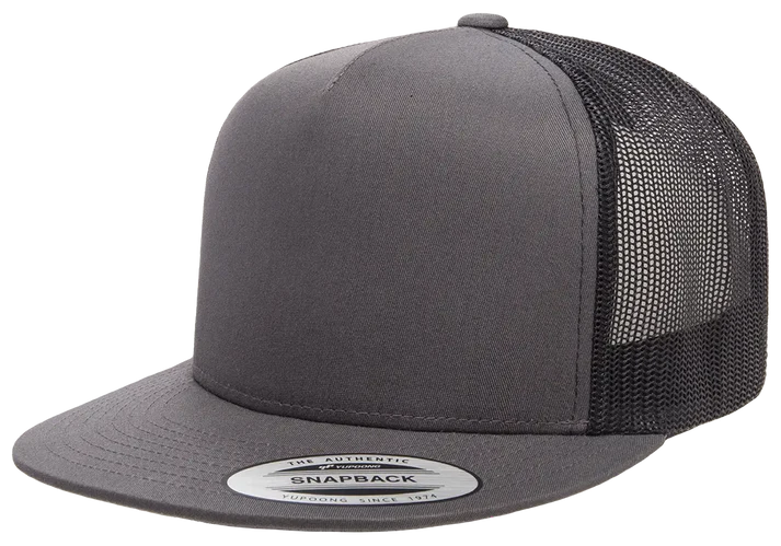 YP Classics® 6006T Classic Trucker Cap - 2-Tone with PUFF 3D Embroidery