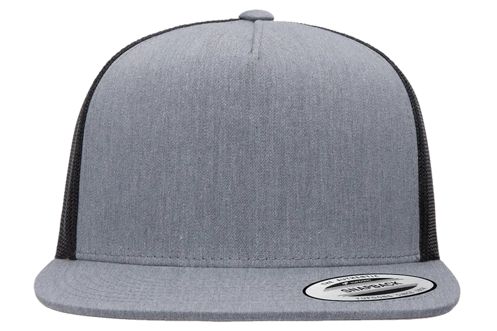 YP Classics® 6006T Classic Trucker Cap - 2-Tone with PUFF 3D Embroidery