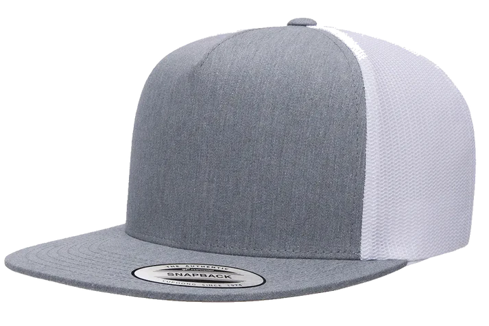 YP Classics® 6006T Classic Trucker Cap - 2-Tone with PUFF 3D Embroidery