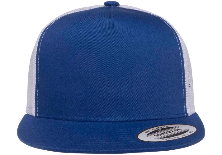 YP Classics® 6006T Classic Trucker Cap - 2-Tone with PUFF 3D Embroidery