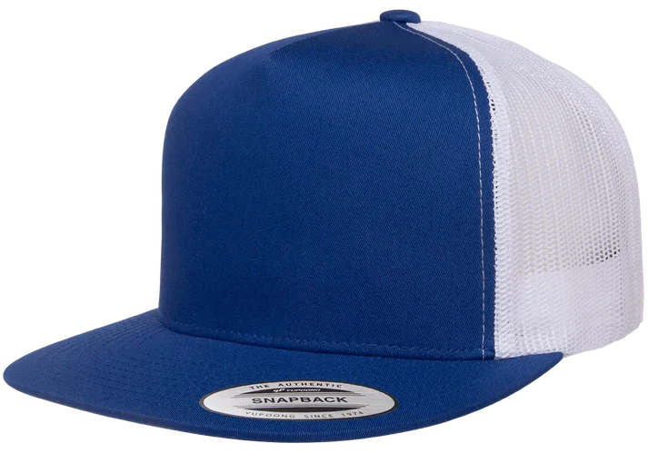 YP Classics® 6006T Classic Trucker Cap - 2-Tone with PUFF 3D Embroidery