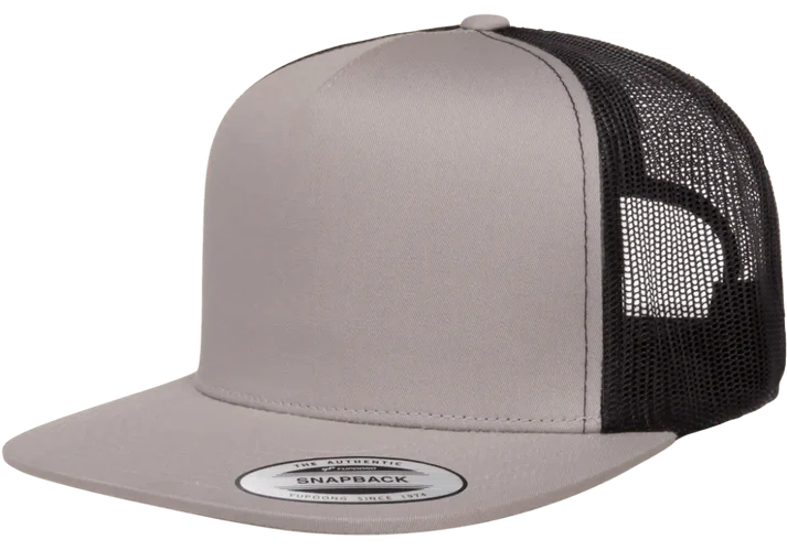 YP Classics® 6006T Classic Trucker Cap - 2-Tone with PUFF 3D Embroidery