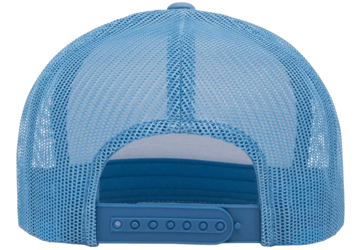 YP Classics® 6006W Classic Trucker Cap - White Front with Standard Embroidery
