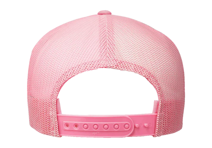 YP Classics® 6006W Classic Trucker Cap - White Front with Standard Embroidery