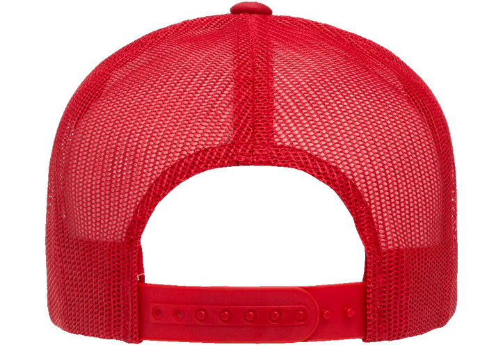 YP Classics® 6006W Classic Trucker Cap - White Front with Standard Embroidery