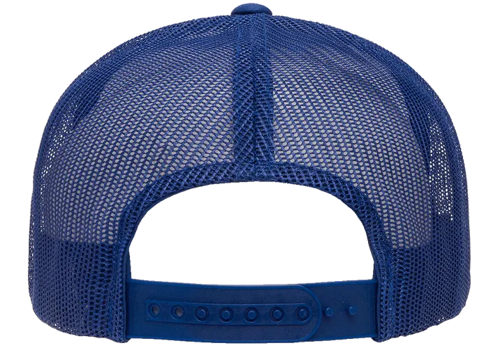 YP Classics® 6006W Classic Trucker Cap - White Front with Standard Embroidery