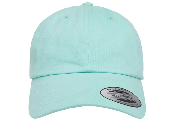 YP Classics® 6245 Peached Cotton Twill Dad Cap with Standard Embroidery