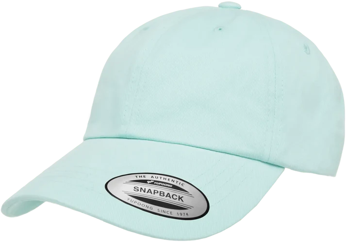 YP Classics® 6245 Peached Cotton Twill Dad Cap with Standard Embroidery