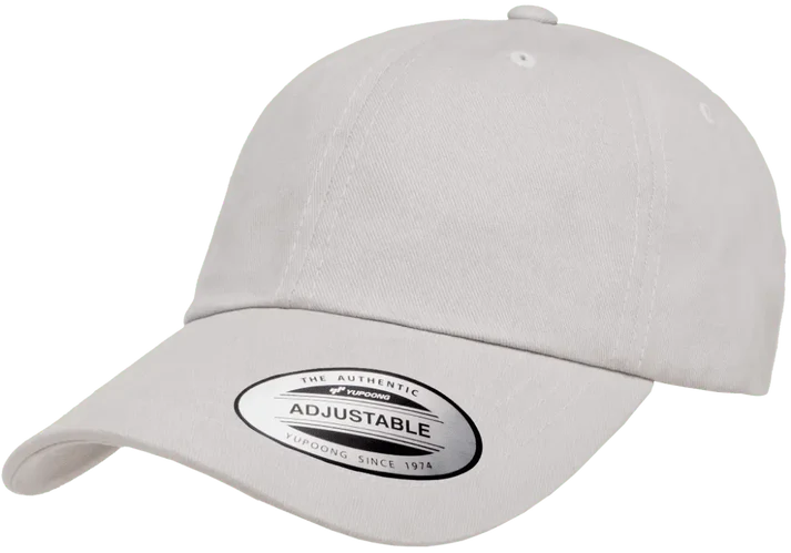 YP Classics® 6245 Peached Cotton Twill Dad Cap with Standard Embroidery