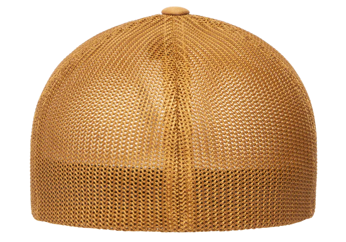 Flexfit® Fitted 6511 Trucker Mesh Cap with Embroidered Patch