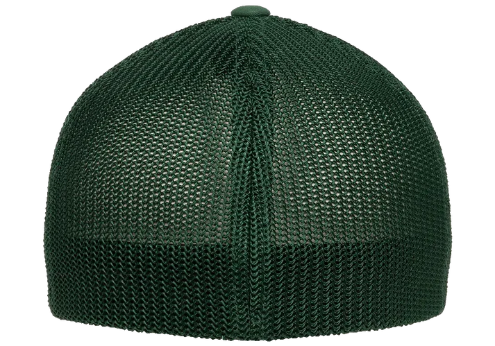 Flexfit® Fitted 6511 Trucker Mesh Cap with Embroidered Patch