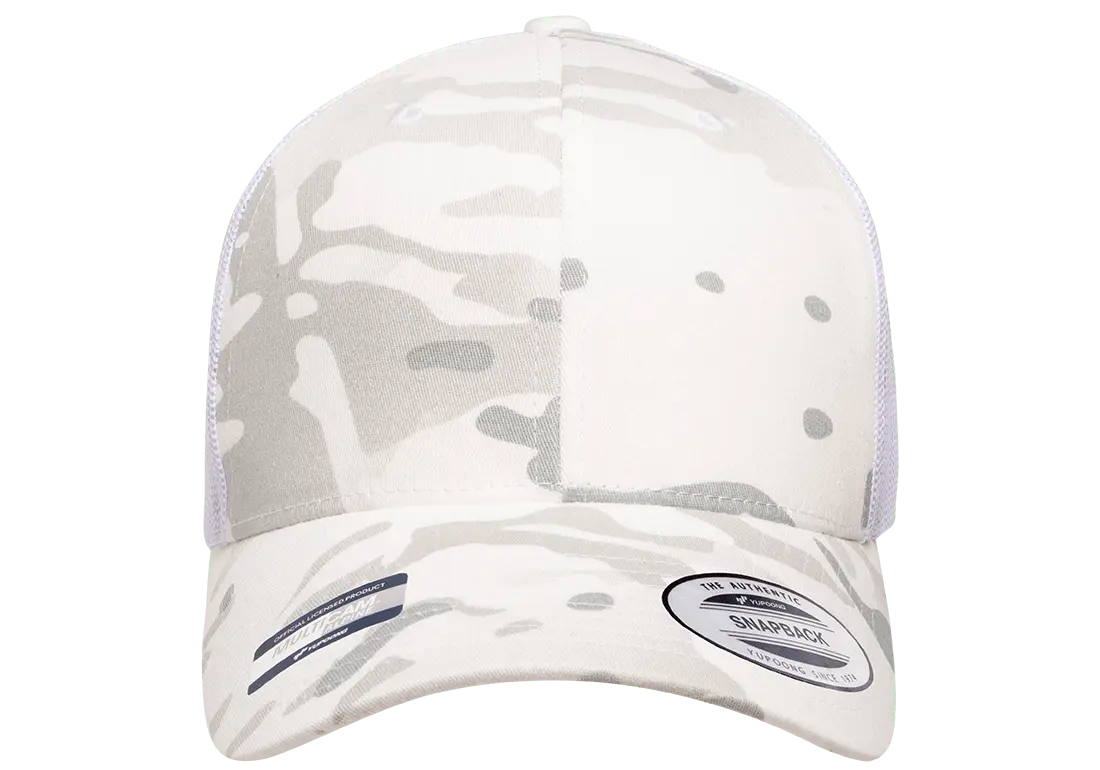 YP CAMO Classics® 6606MC Multicam® Trucker Mesh Cap with Embroidered Patch