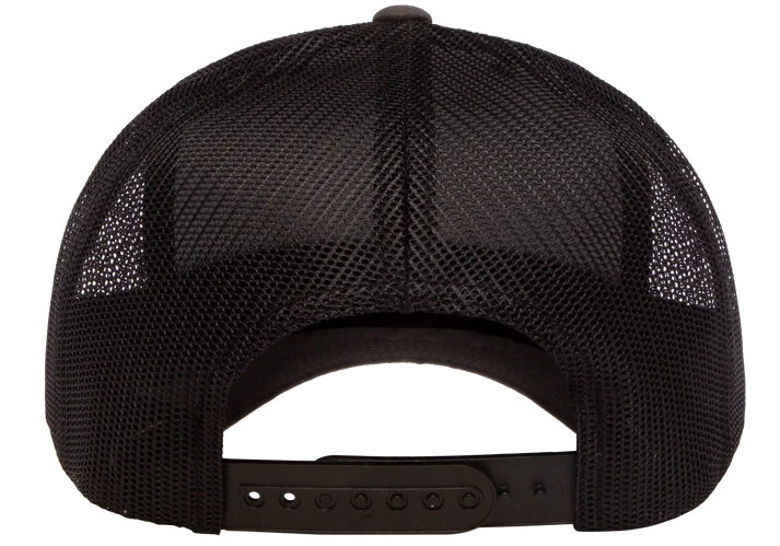 YP Classics® 6606T Retro Trucker Cap - 2-Tone with PUFF 3D Embroidery