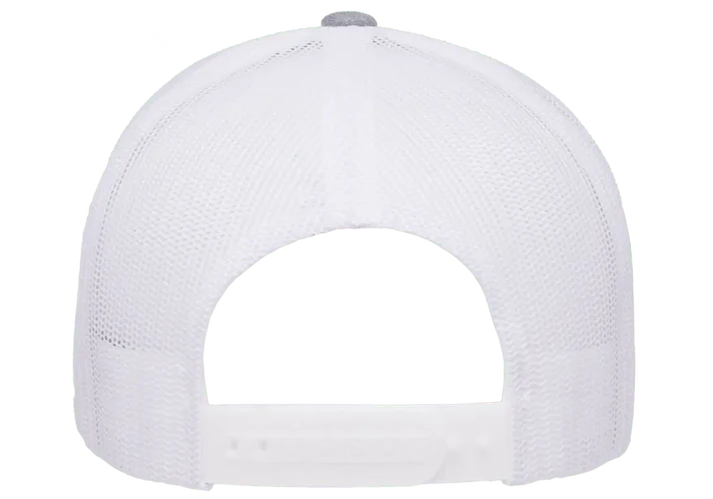 YP Classics® 6606T Retro Trucker Cap - 2-Tone with PUFF 3D Embroidery