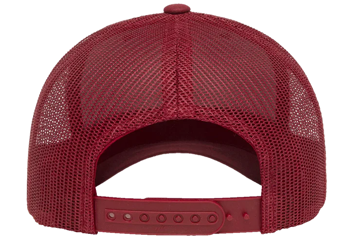 YP Classics® 6606 Retro Trucker Cap with PUFF 3D Embroidery