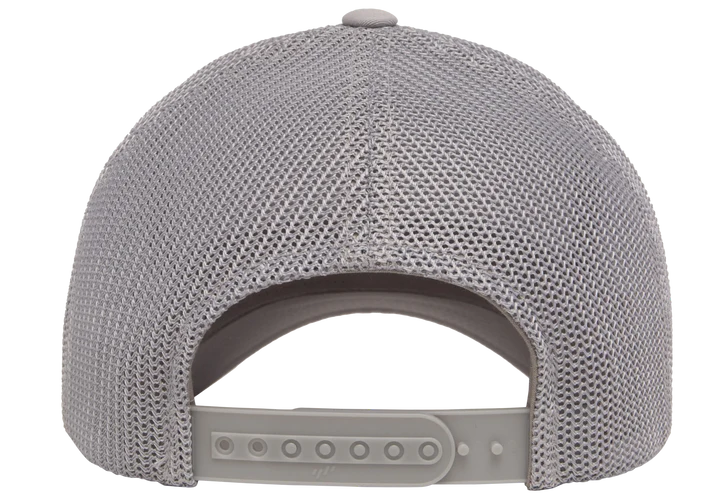 YP Classics® 6606 Retro Trucker Cap with PUFF 3D Embroidery