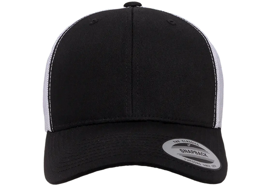 YP Classics® 6606T Retro Trucker Cap - 2-Tone with Standard Embroidery
