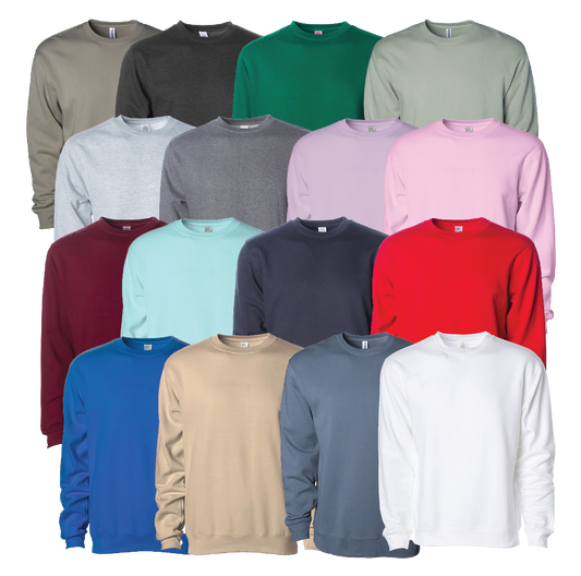 MIDWEIGHT CREWS 8.5 oz. Standard Fit