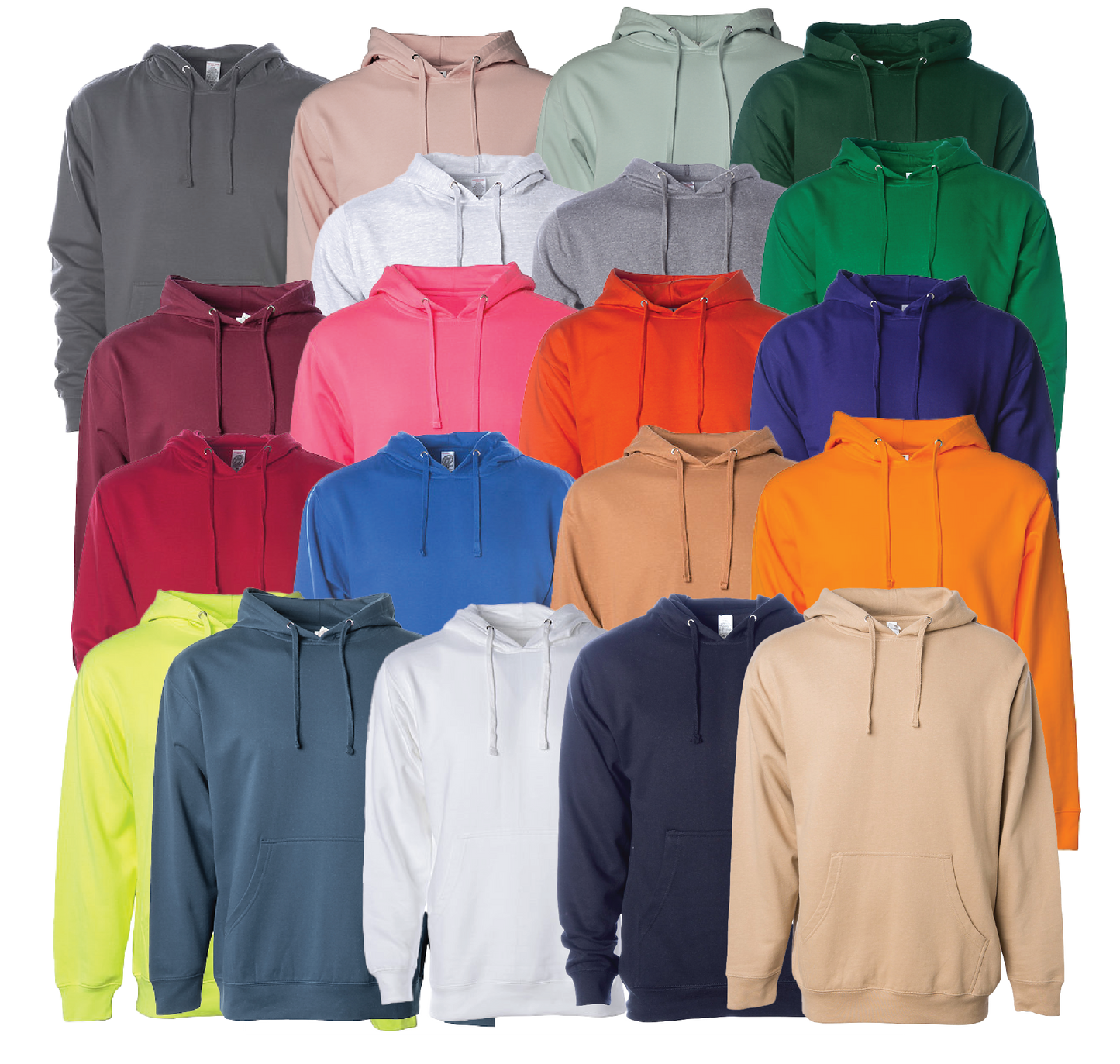 MIDWEIGHT PULLOVER HOODIES
