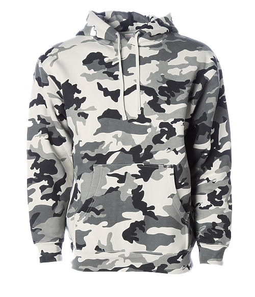 CAMO HEAVYWEIGHT PULLOVER HOODIES
