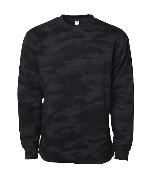 CAMO MIDWEIGHT CREWS