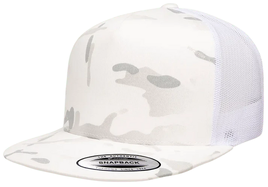 YP CAMO Classics® 6006MC Multicam® Trucker Mesh Cap with Embroidered Patch