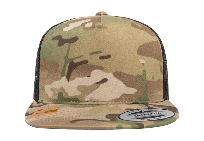 YP CAMO Classics® 6006MC Multicam® Trucker Mesh Cap with Embroidered Patch