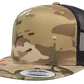 YP CAMO Classics® 6006MC Multicam® Trucker Mesh Cap with Embroidered Patch