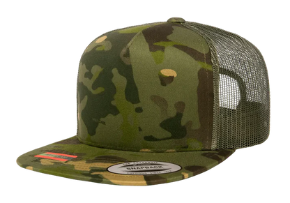 YP CAMO Classics® 6006MC Multicam® Trucker Mesh Cap with Standard Embroidery