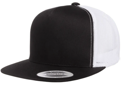 YP Classics® 6006T Classic Trucker Cap - 2-Tone with PUFF 3D Embroidery