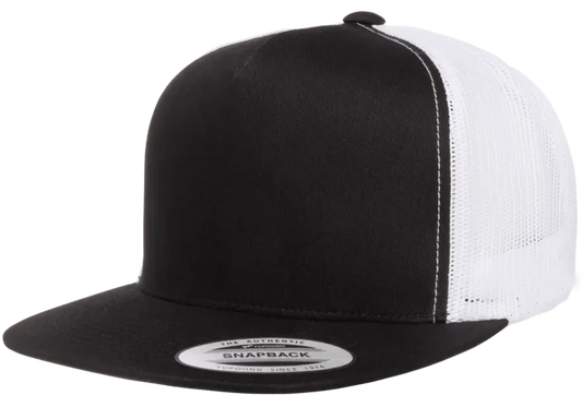 YP Classics® 6006T Classic Trucker Cap - 2-Tone with Embroidered Patch