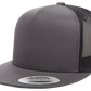 YP Classics® 6006T Classic Trucker Cap - 2-Tone with PUFF 3D Embroidery