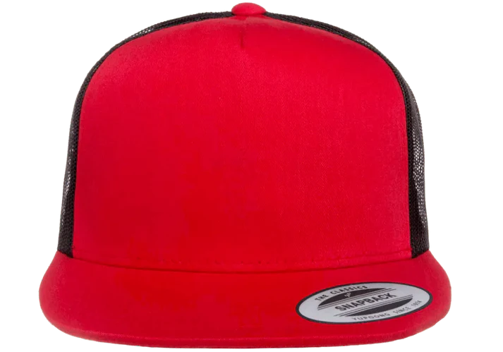 YP Classics® 6006T Classic Trucker Cap - 2-Tone with PUFF 3D Embroidery