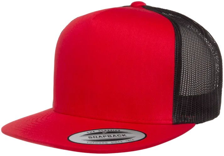 YP Classics® 6006T Classic Trucker Cap - 2-Tone with PUFF 3D Embroidery