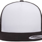 YP Classics® 6006W Classic Trucker Cap - White Front with Standard Embroidery