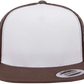 YP Classics® 6006W Classic Trucker Cap - White Front with Standard Embroidery