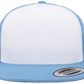 YP Classics® 6006W Classic Trucker Cap - White Front with Standard Embroidery