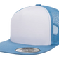 YP Classics® 6006W Classic Trucker Cap - White Front with Standard Embroidery