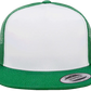 YP Classics® 6006W Classic Trucker Cap - White Front with Standard Embroidery