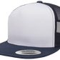 YP Classics® 6006W Classic Trucker Cap - White Front with Standard Embroidery